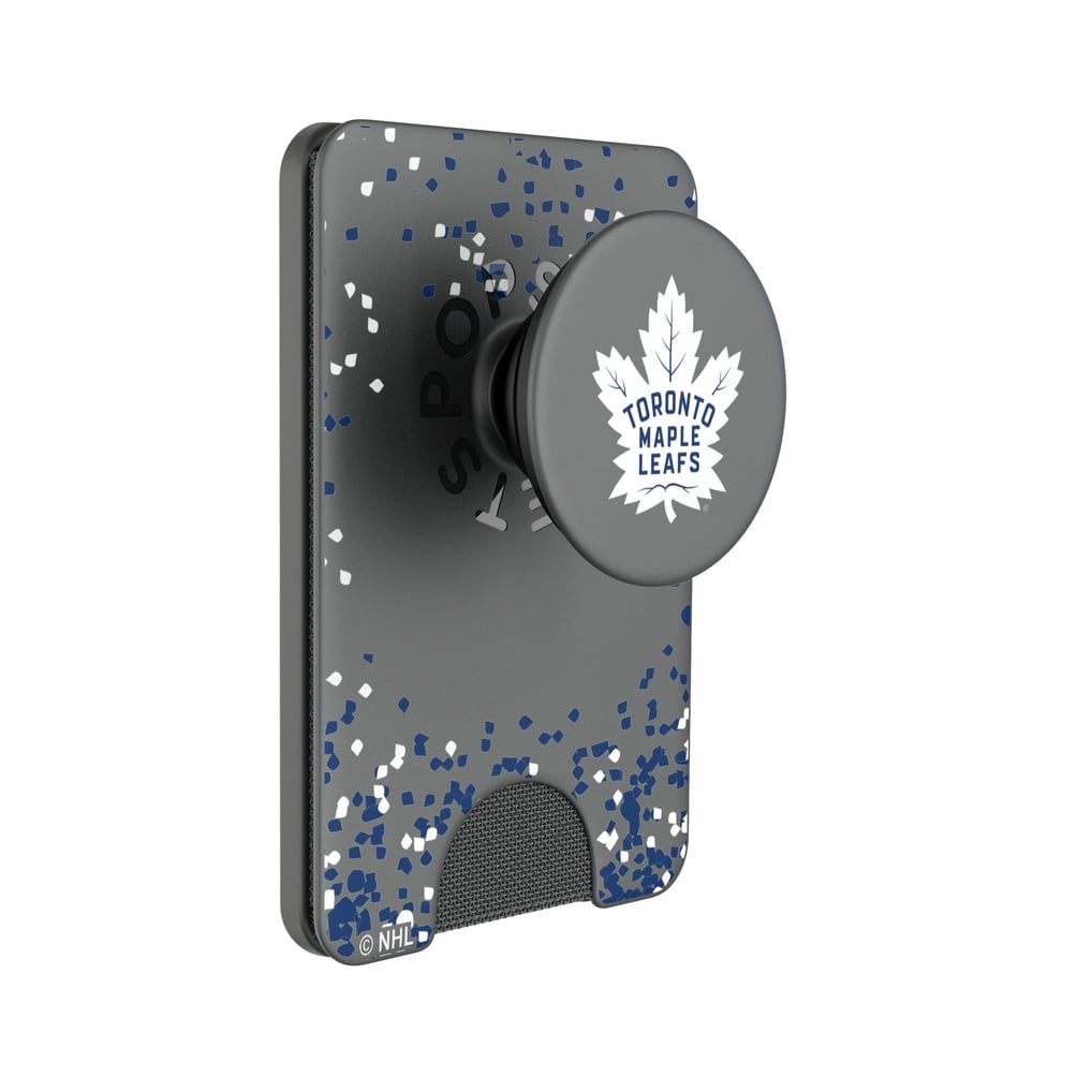 Toronto Maple Leafs Keyscaper Confetti PopSockets Magnetic Wallet
