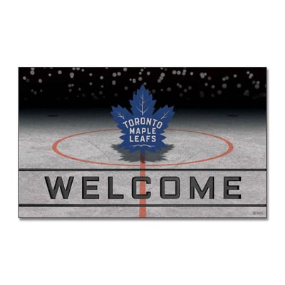 Toronto Maple Leafs Logo Brands 18" x 30" Crumb Rubber Door Mat
