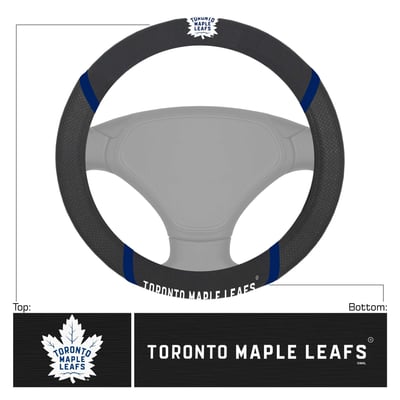 Toronto Maple Leafs Logo Brands Steering Wheel Cover
