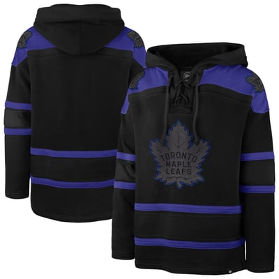 Toronto Maple Leafs '47 Fall Color Pop Lacer Hoodie - Black
