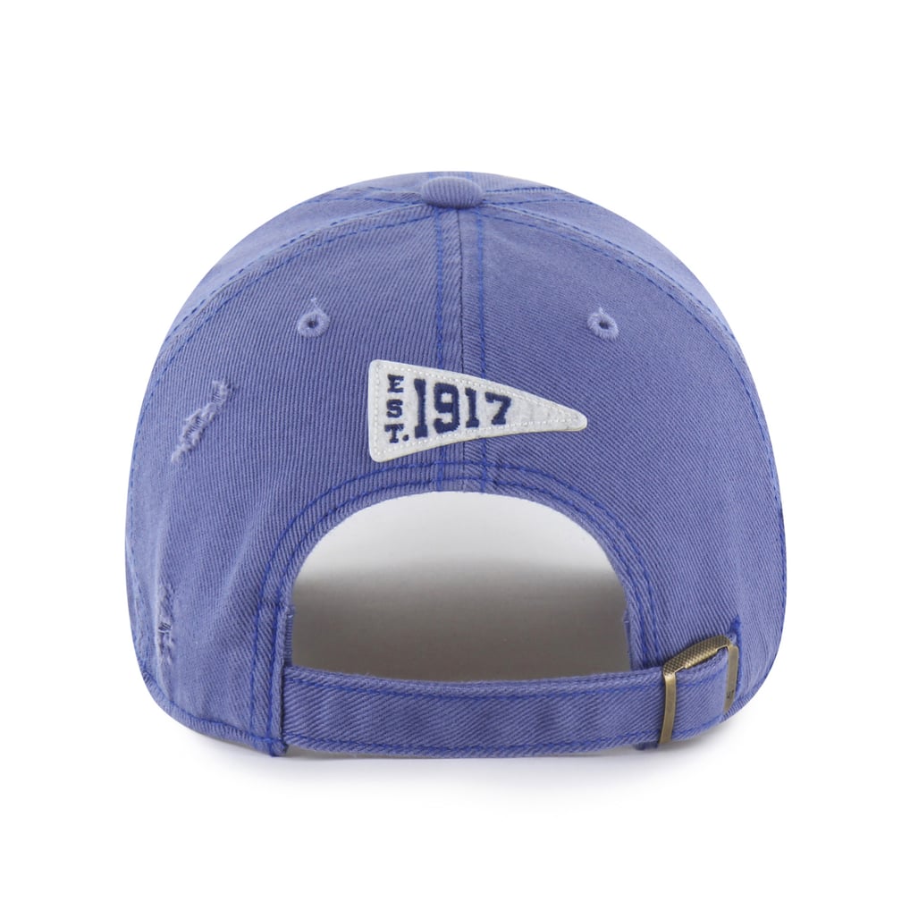 Toronto Maple Leafs '47 Seymoore Distressed Applique Clean Up Adjustable Hat - Blue