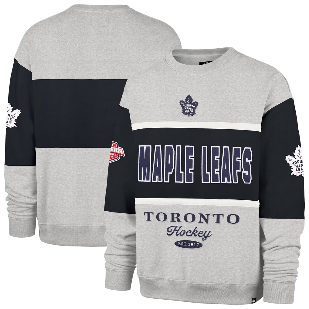  Toronto Maple Leafs '47 Fall Maximilist Crew Sweatshirt - Gray