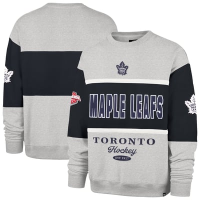  Toronto Maple Leafs '47 Fall Maximilist Crew Sweatshirt - Gray
