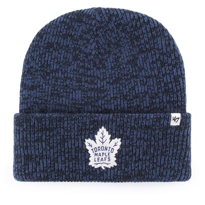 Toronto Maple Leafs '47 Brain Freeze Cuffed Knit Hat - Navy