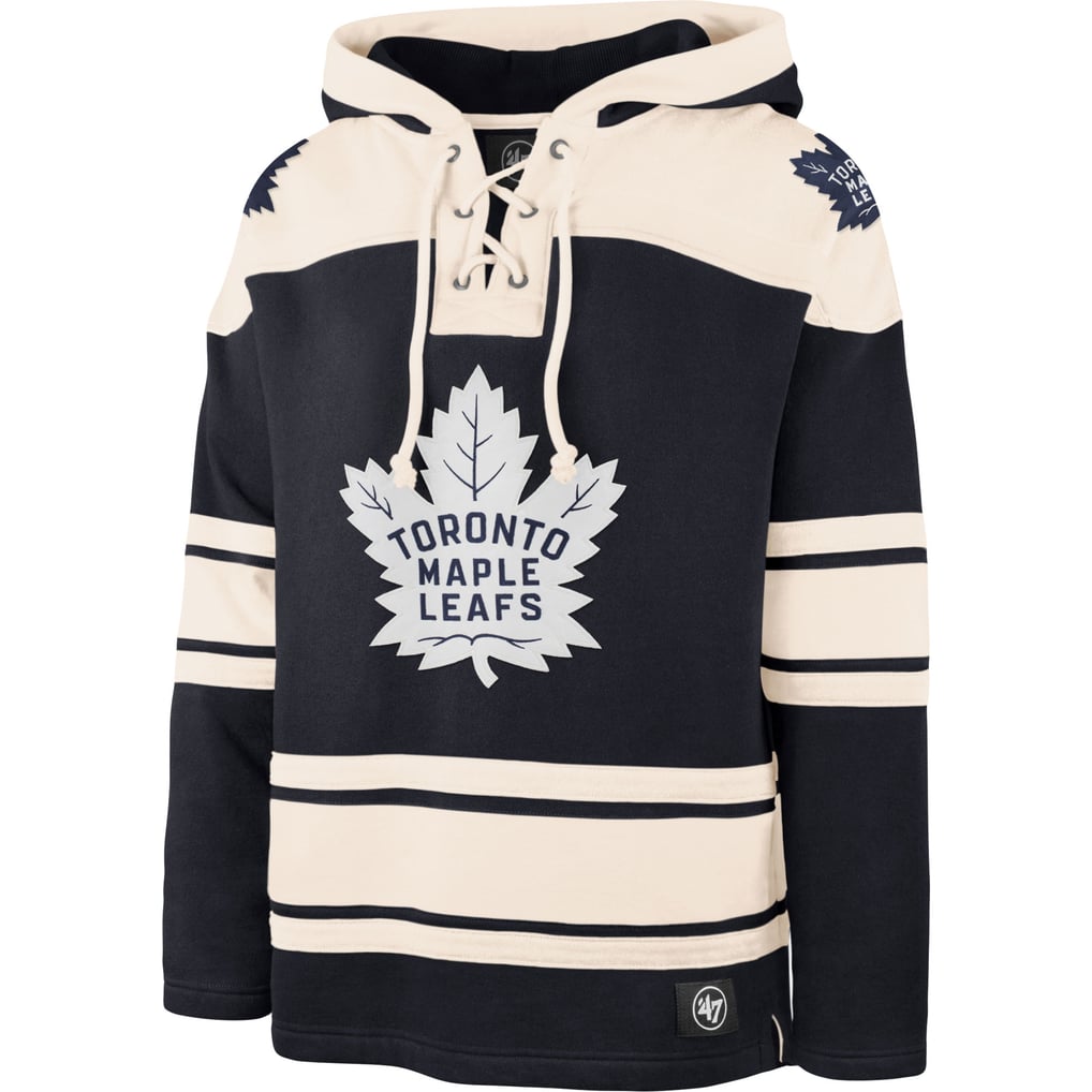 Toronto Maple Leafs '47 Superior Lacer Pullover Hoodie - Navy