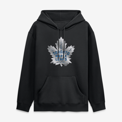 Toronto Maple Leafs  Metallic Mascot Hoodie - Black