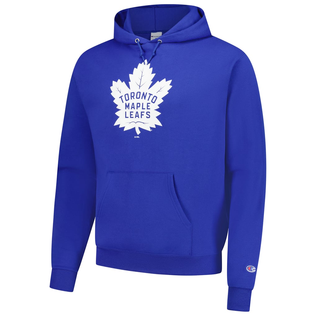 Toronto Maple Leafs Champion Primary Logo Pullover Hoodie - Blue