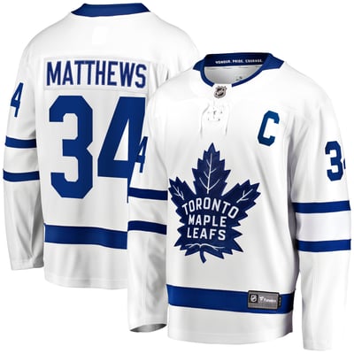 Auston Matthews Toronto Maple Leafs Fanatics Breakaway Jersey - White