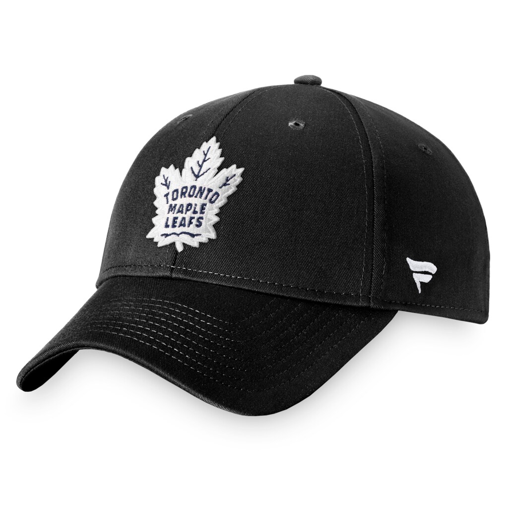 Toronto Maple Leafs Fanatics Core Adjustable Hat - Black
