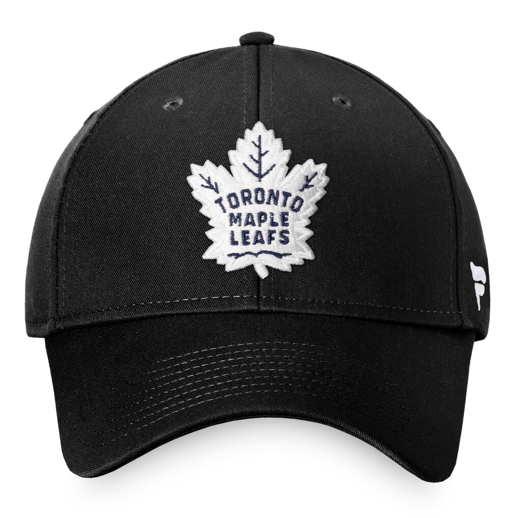Toronto Maple Leafs Fanatics Core Adjustable Hat - Black