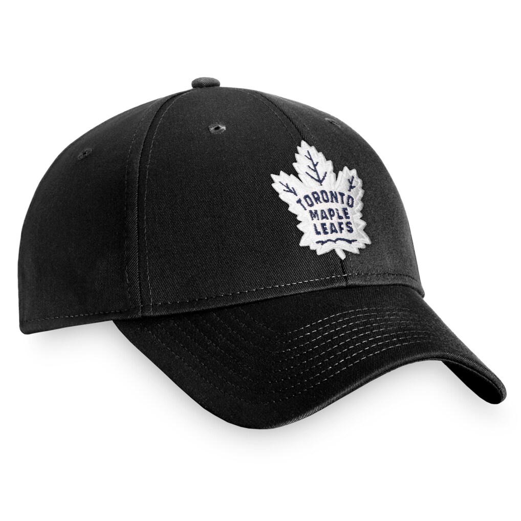 Toronto Maple Leafs Fanatics Core Adjustable Hat - Black