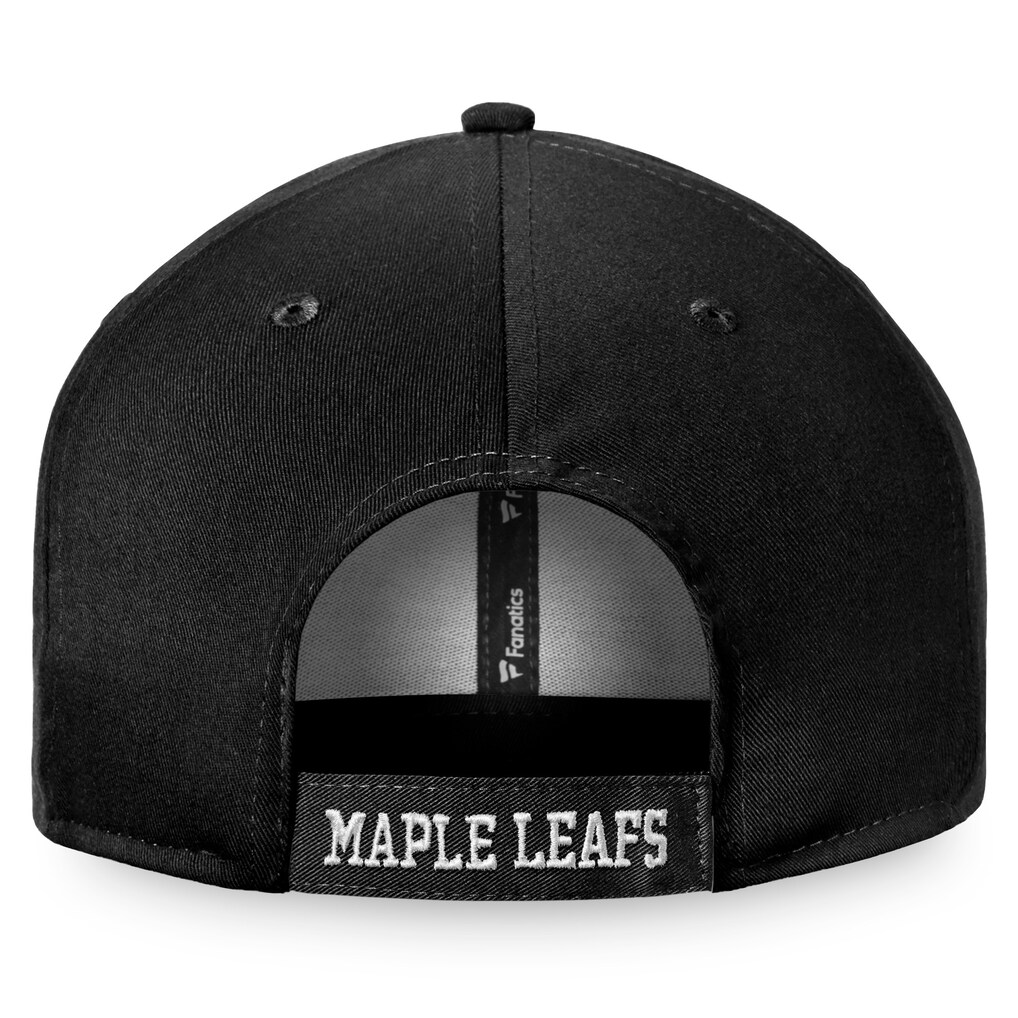 Toronto Maple Leafs Fanatics Core Adjustable Hat - Black