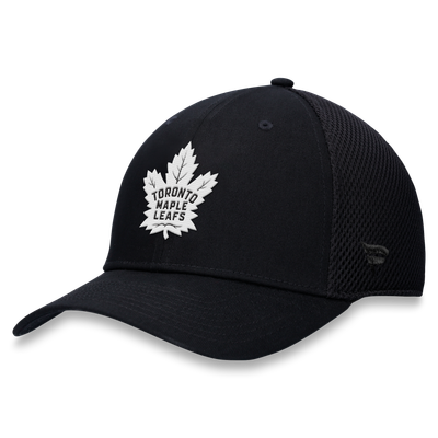  Toronto Maple Leafs Fanatics Tonal Meshback Stretch Hat - Black