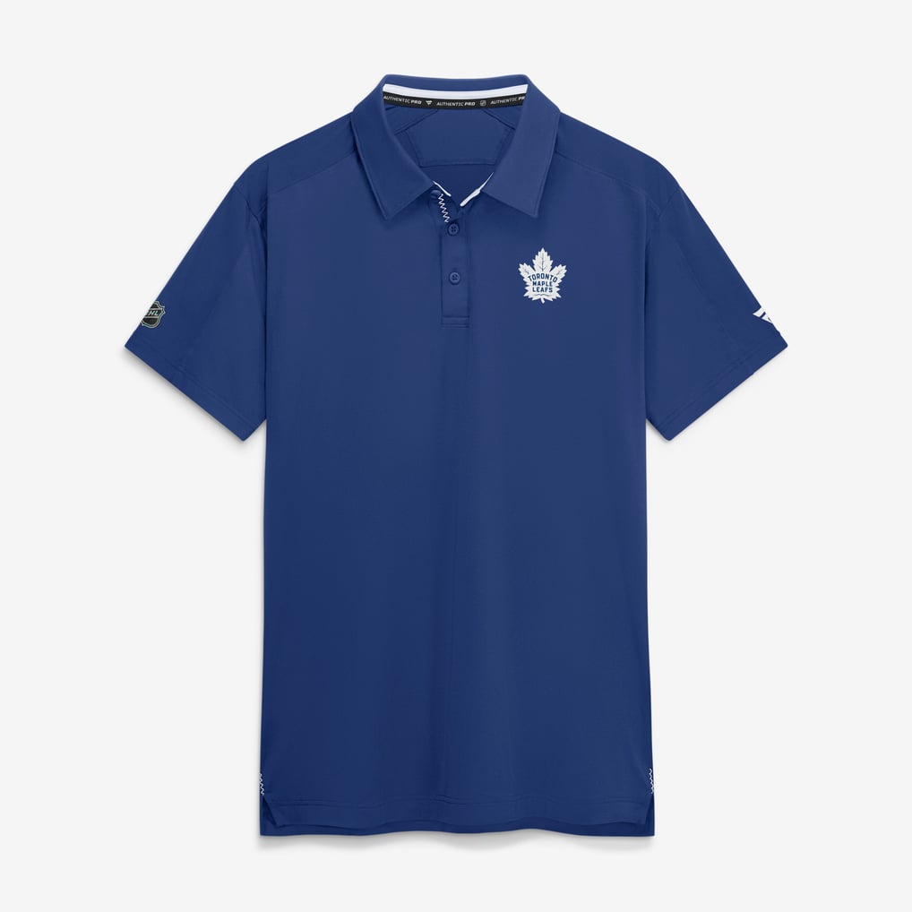 Toronto Maple Leafs Fanatics Authentic Pro Rink Polo - Blue