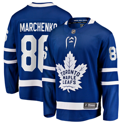 Kirill Marchenko Toronto Maple Leafs Fanatics Home Breakaway Jersey - Blue