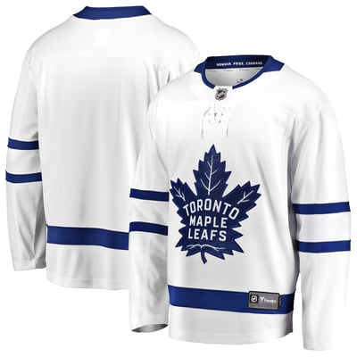 Toronto Maple Leafs Fanatics Away Breakaway Jersey - White