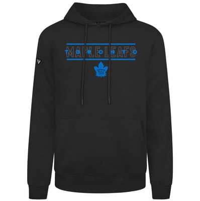 Toronto Maple Leafs Levelwear Night Burst Podium Hoodie - Black