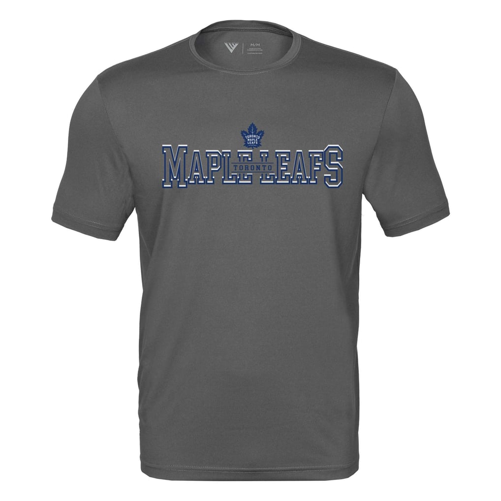  Toronto Maple Leafs Levelwear Anthem Journey Performance T-Shirt - Charcoal