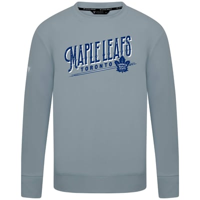  Toronto Maple Leafs Levelwear Mandate Longtimer Crew Sweatshirt - Gray