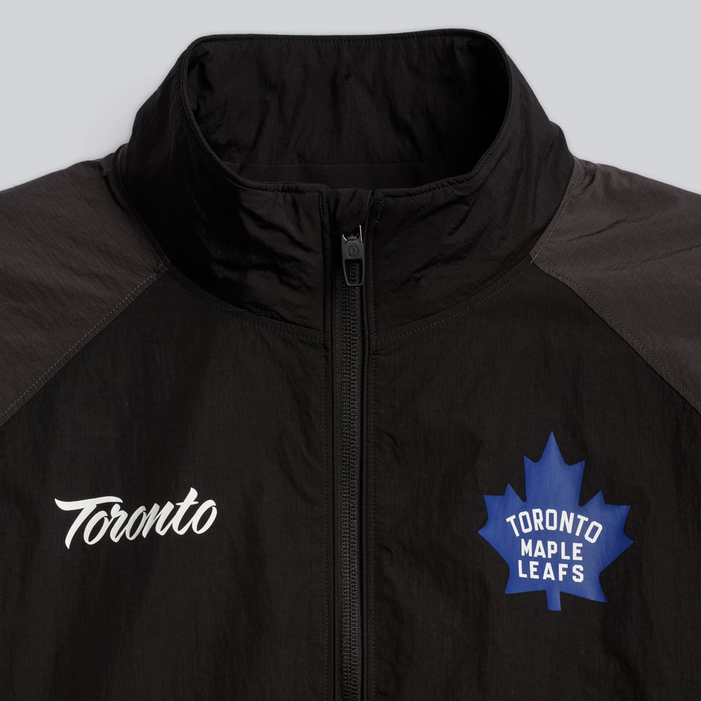 Toronto Maple Leafs lululemon Nylon Track Jacket - Black