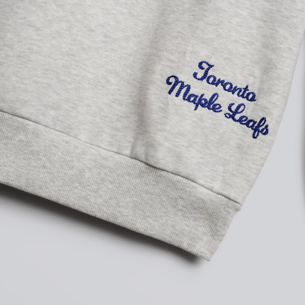 Toronto Maple Leafs lululemon Steady State Crew Sweatshirt - Heathered Core Ultra Light Grey