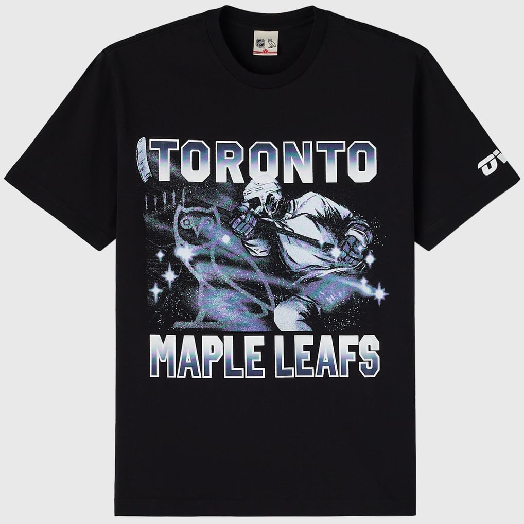  Toronto Maple Leafs OVO x NHL Graphic T-Shirt - Black