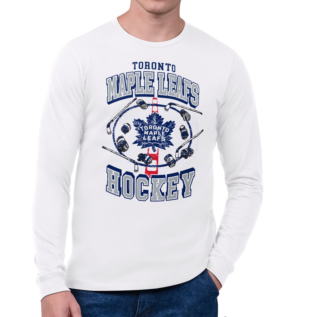Toronto Maple Leafs Starter Tilly Long-Sleeve T-Shirt - White