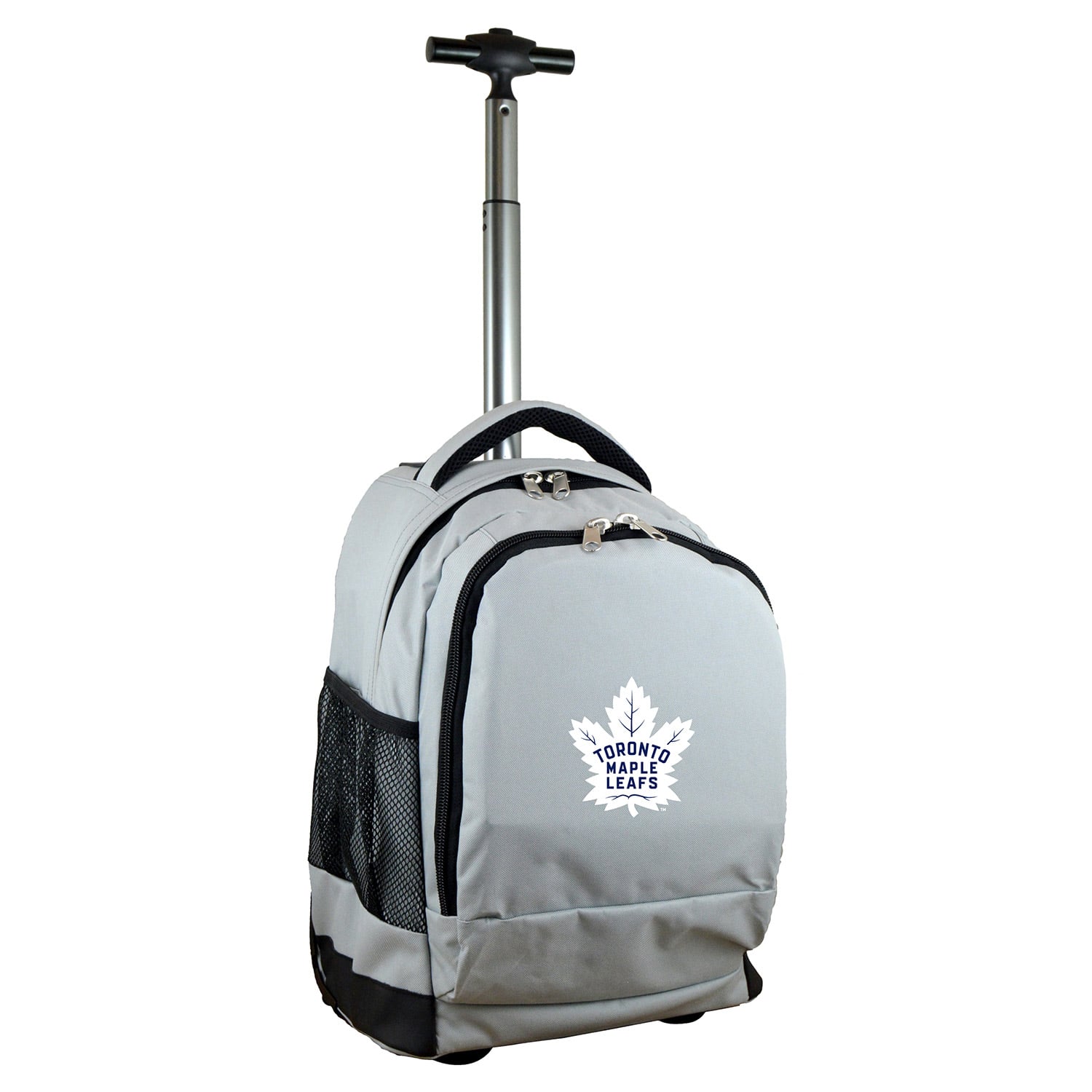 Color Gaurd Pi MOJO Toronto Maple Leafs Gray 19'' Premium Wheeled Backpack