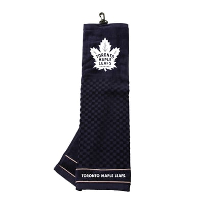 Toronto Maple Leafs 16" X 22" Tri-Fold Embroidered Scrubber Golf Towel