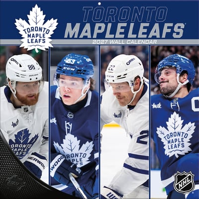 Toronto Maple Leafs 2027 12” x 12” Team Wall Calendar