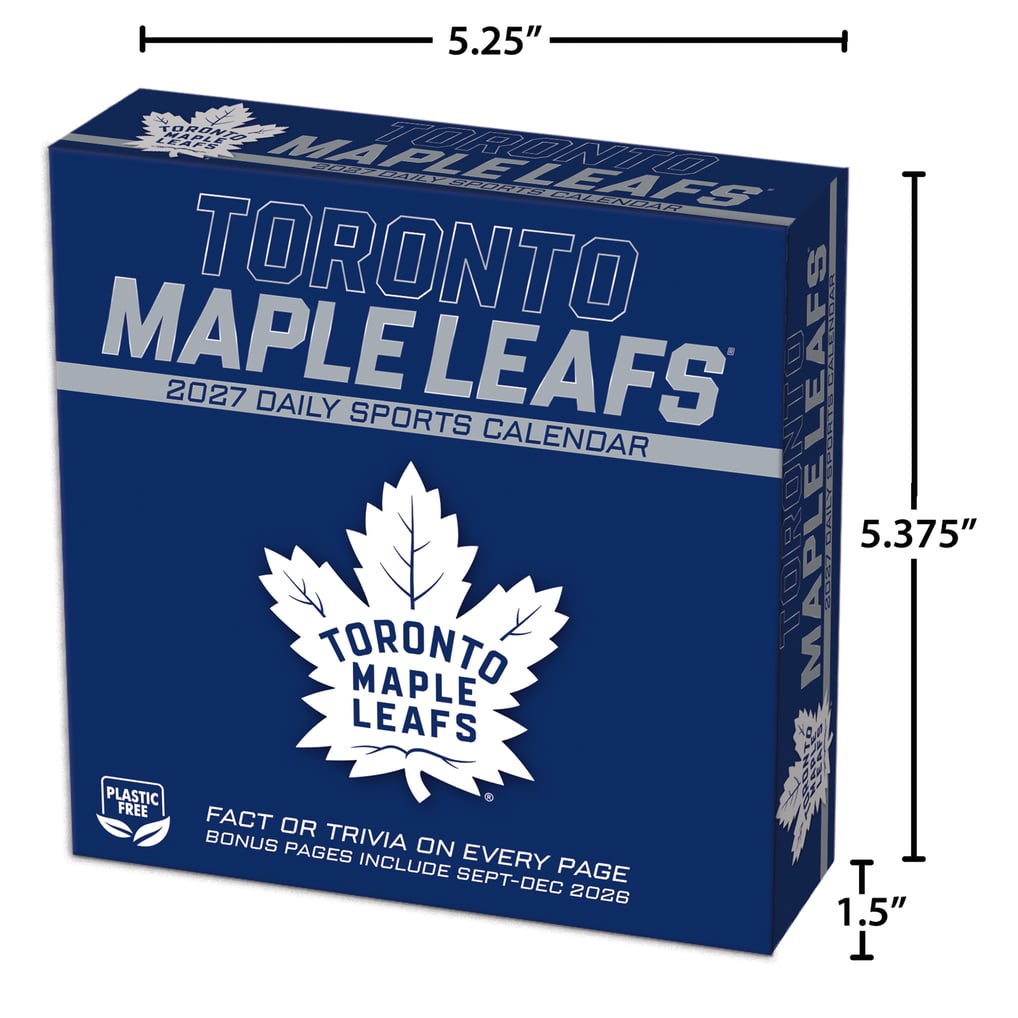 Toronto Maple Leafs 2027 Box Calendar