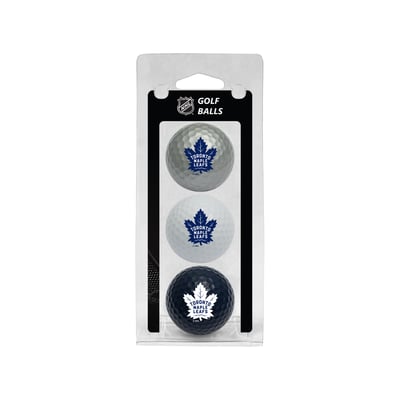 Toronto Maple Leafs 3-Pack Multi-Colored Team Golf Ball Set