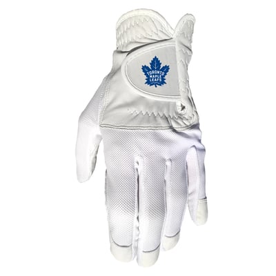 Toronto Maple Leafs Cool Mesh Cabretta Leather Golf Glove