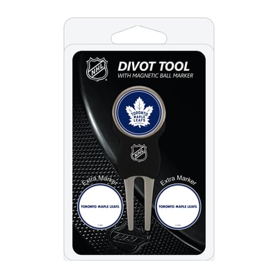 Toronto Maple Leafs Golf Divot Tool Pack with 3 Magnetic Markers