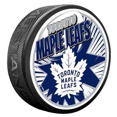 Toronto Maple Leafs Kaboom Hockey Puck