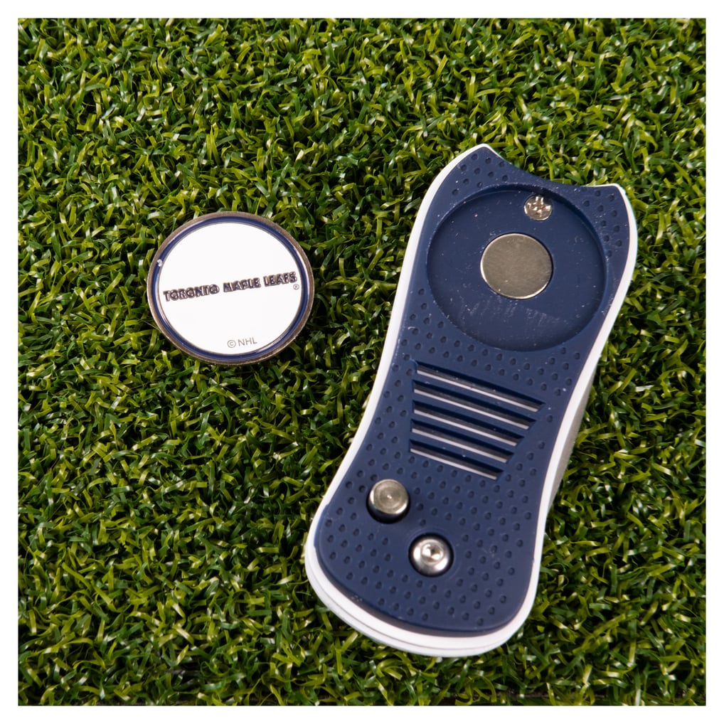 Toronto Maple Leafs Switchblade Divot Tool With Magnetic Ball Marker