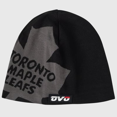 Toronto Maple Leafs OVO x NHL Unisex Toque Knit Hat - Black