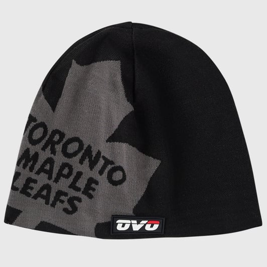 Toronto Maple Leafs OVO x NHL Unisex Toque Knit Hat - Black