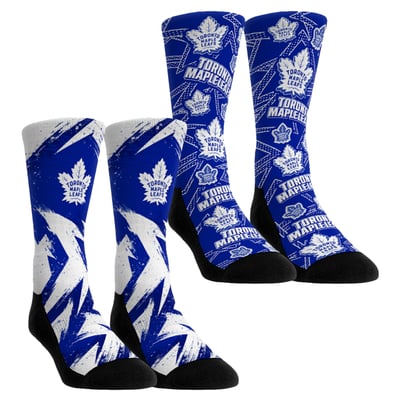  Toronto Maple Leafs Rock Em Unisex Game Day Two-Pack Crew Socks - Blue