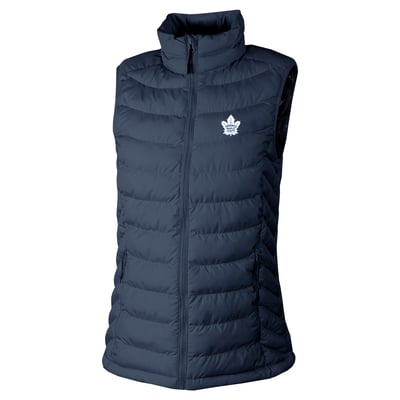 Toronto Maple Leafs Columbia Women's Powder Lite II Full-Zip Vest - Navy
