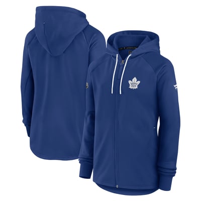  Toronto Maple Leafs Fanatics Women's Authentic Pro Rink Fleece Full-Zip Jacket - Blue