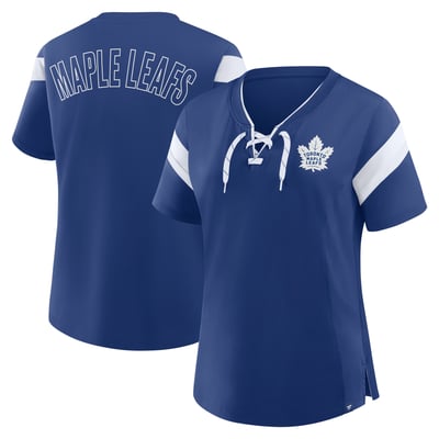 Toronto Maple Leafs Fanatics Women's Offside Athena T-Shirt - Blue