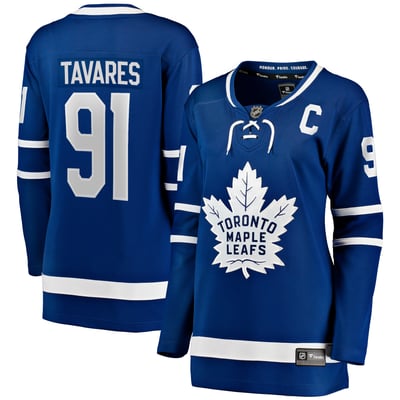 John Tavares Toronto Maple Leafs Fanatics Women's Home Breakaway Player Jersey - Blue