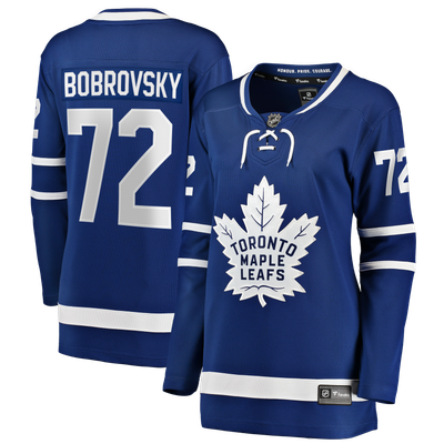 Sergei Bobrovsky Toronto Maple Leafs Fanatics Women's Home Breakaway Jersey - Blue