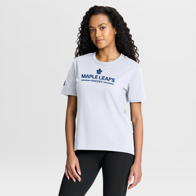 Toronto Maple Leafs Fanatics Women's Authentic Pro Primary T-Shirt - White