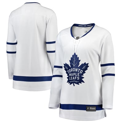 Toronto Maple Leafs Fanatics Women's Away Breakaway Jersey - White