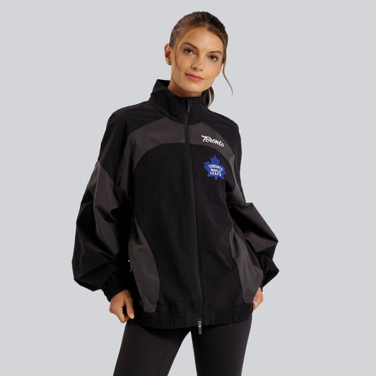 Toronto Maple Leafs lululemon Women's Golden Hour Color Block Train Jacket - Black