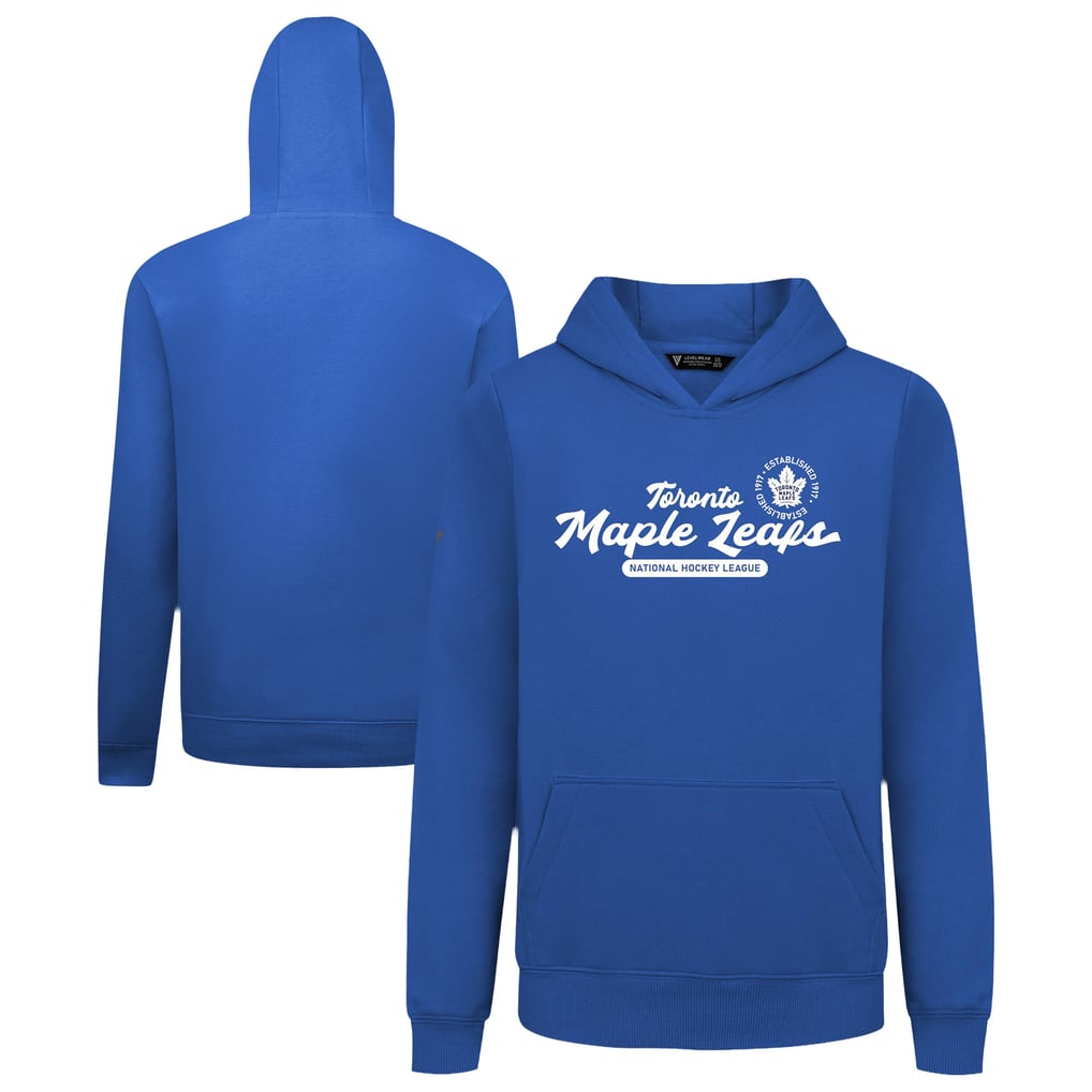 Toronto Maple Leafs Levelwear Youth Podium Monument Pullover Hoodie - Royal