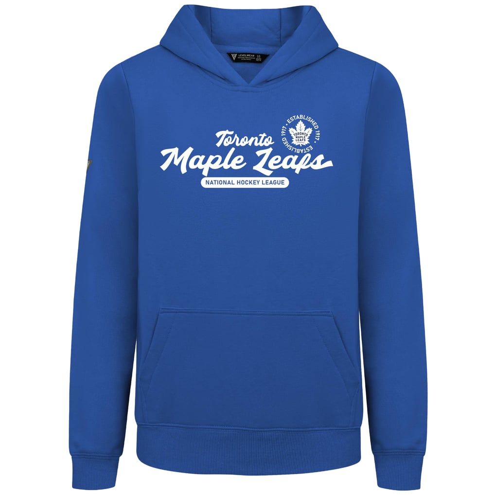 Toronto Maple Leafs Levelwear Youth Podium Monument Pullover Hoodie - Royal