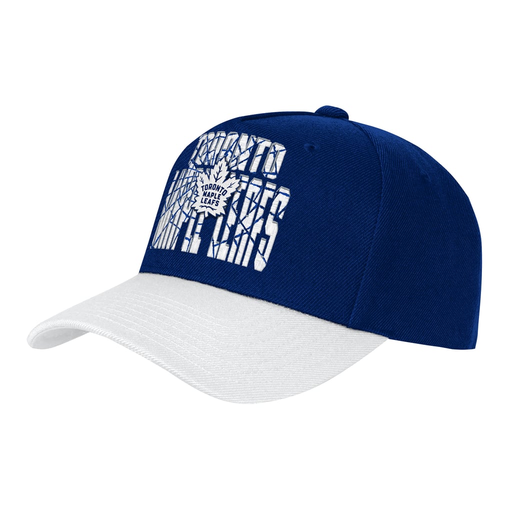 Toronto Maple Leafs Outerstuff Youth Ice Breaker Adjustable Hat - Navy/White